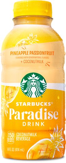 Starbucks Pink Drink and Paradise Drink